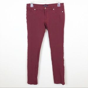 ‼️CLEARANCE‼️ Cisono Maroon Medium Jeggings